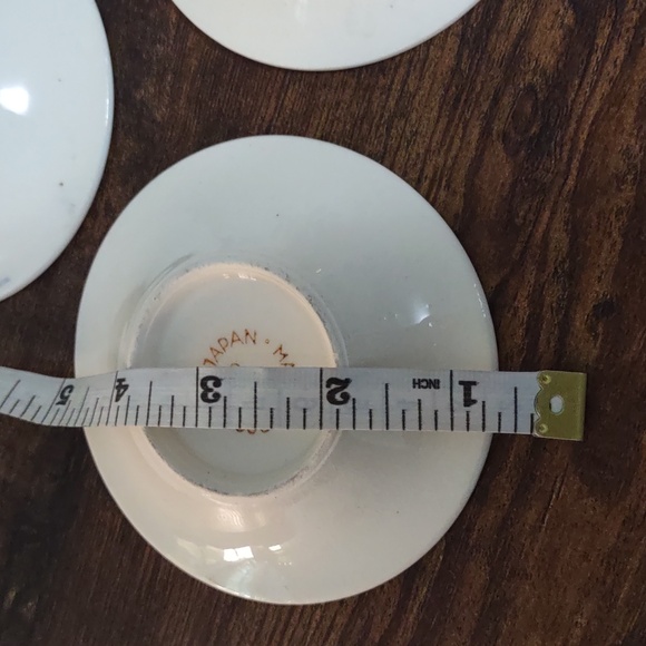 Japanese Porcelain Small Plates Set Of 3 - Picture 6 of 6
